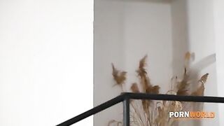 Porn World - Bitchy Boss Ivy Rein Sucks Her Married Employee Dry After Fucking