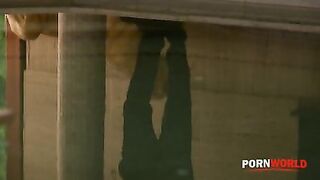 Porn World - Obedient Babe Rebecca Volpetti Gets DPd During Wax Play BDSM Session