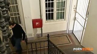 Porn World - Brazilian Babe Tahlia Lane Strips Off To Seduce Her Neighbours Into DP Threesome