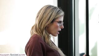 Naughty America - Sexy Blonde Neighbor Cory Chase wants that neighbor's cock or else!