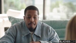 Blacked - BBC Thirsty Agent Angie Takes On Two Ballers