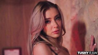 Tushy Raw - Stunning Blonde Haley has Her Tight Ass Gaped