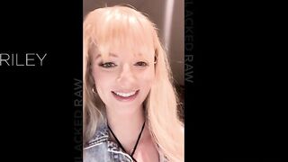 Blacked Raw - Blonde Smokeshow Riley Gets Dicked Down Hard