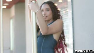 Tushy Raw - Tight And Tiny Cutie Addis Gets Her Ass Filled Up