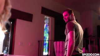 Spizoo - Is Satisfied With The Dashing Stud's Creamy Service