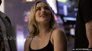 Blacked Raw - Tiny Gym Babe Anna Claire Gets Two BBC Work-out