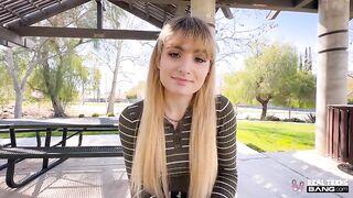 Bang -  Evie Christian Gets Her Pink Pussy Creampied