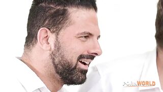 Porn World - New Introductions Chapter 2: Sex Crazed BFFs Alexis Crystal And Nicole Love Take DP Slamming From New Flatmates