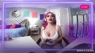 Brazzers - Sexy Streamer Loves Unicorns And Dicks, Not In That Order