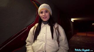 Public Agent - Crutchless Lingerie Rider