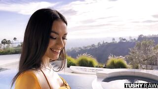 Tushy Raw - Tiny Beauty Sawyer Takes A Huge Cock In Her Tight Ass