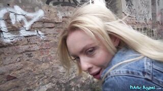 Public Agent - Big tits slut misses train