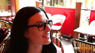 Porn World -  Sex Crazed Language Teacher Billie Star Turns Lesson Into Interracial DP Threesome