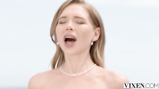 Vixen - Tiny Blonde Alexa Martens Has Poolside Sex in Vixen Debut