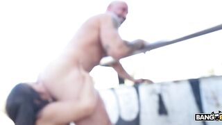 Bang Bros - Topless Latina Fucks Raw