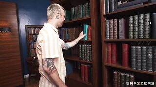 Brazzers - Library Flasher Teaches A Lesson