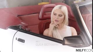 Milfy - Trophy Wife Elisa Bethann Fucks Mechanic While Hubby is Away