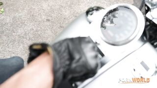 Porn World -  Alluring Asian May Thai Hooks Up With Strangers For Intense DP Threesome