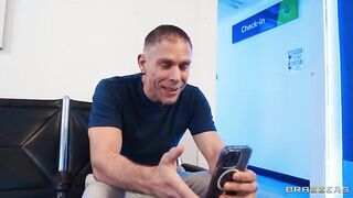 Brazzers - Airport Security Leaves No Cock Unsucked