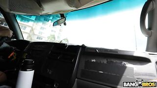 BangBus - Thea Summers Running Up In Thea