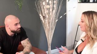 JacquieEtMichelTV - Giulia Takes her interview further than expected