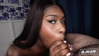 BJRaw Tessa Thomas Tessa Takes A Face Full