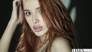 Vixen Megan Murkovski Beautiful Redhead Rides His Thick Cock
