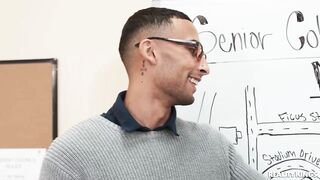 Stuffy Student Council President Rhae Woods Gets Caught Cumming - CrazyCollegeGFs