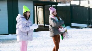 Alice Flore, Amelia Ost, Roxy Muray, Sia Florance Playful girls love winter video - ClubSweethearts