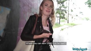 PublicAgent - Adriana SweetBlonde It's Wet Outside, Is It Wet Inside