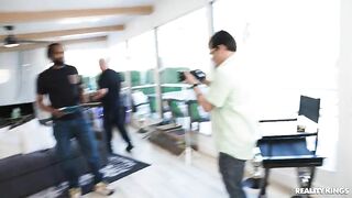 Abigaiil Morris and Baby Gemini On Set Sneaky Link Adventure - RKPrime