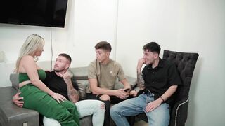 My husband finds out that I am unfaithful and proposes to have an orgy with his brother & his friend