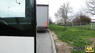 Sex on the Bus Hunt4k Federika