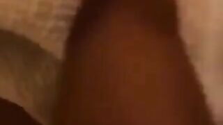 Thai girl recording her own sex video and enjoying it.