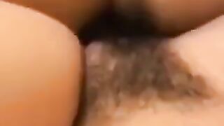 Thai girl recording her own sex video and enjoying it.