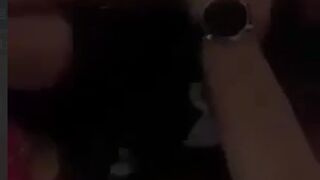 Girl Refusing for the video record but boyfriend manages to have fun.