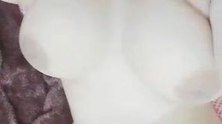 Horny Beautiful Girl Showing Her Pink Pussy And Fingering