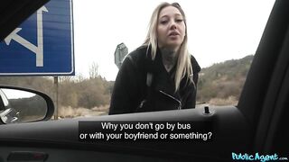 Hailey Queen - Hitchhiked To Orgasm - PublicAgent