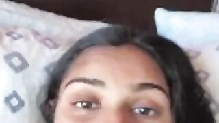 Sexy Indian Babe Showing Her Boobs And Fingering On Video Call