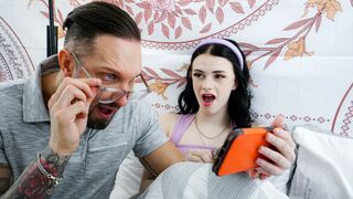 Cum Inside Me Stepdaddy Roxie Miller’s First Creampie - MyFirst