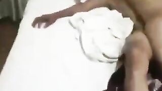 Nepali Girl Riding herself with Dick