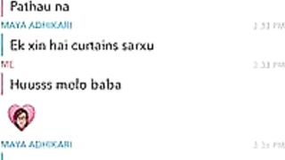 Snapchat Kanda Maya Adhikari video pathau dai
