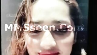 Hot Premiere Aditi Mistry Blue Bikini Nude Live in Pool