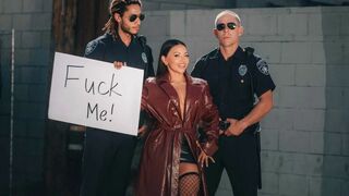 Brandy Salazar – Double Booked! You Gonna Fuck Me, Officers - BrazzersExxtra
