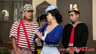 Nicole Zurich, Mica Spengler, Elizabeth Marquez – Horny Barrio - SexMex