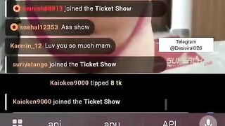 Desi aunty show Boob's and Pusssy