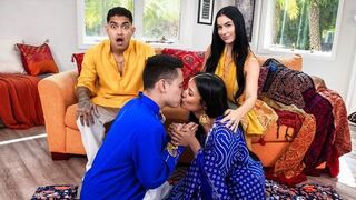MomSwap Venus Valencia, Viva Athena – Family Tradition You Are 18 Now, We Have to Teach You How to Fuck