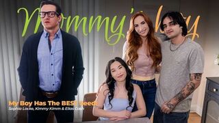 MommysBoy Sophia Locke, Kimmy Kimm – My Boy Has The BEST Seed!